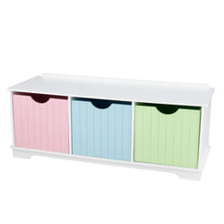 KidKraft Banc De Rangement Nantucket - Pastel