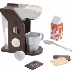 Dinette ensemble machine à café KIDKRAFT - espresso - Set Café - A partir de 3 ans