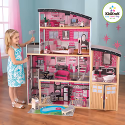 KidKraft Maison De Poupée Villa Sparkle, 3 an(s)