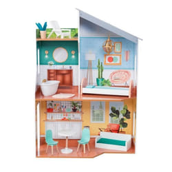 KidKraft - Maison de poupées Emily en bois avec 10 accessoires inclus