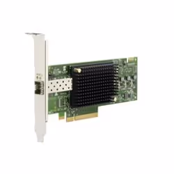 Broadcom LPE32000-M2, Interne, Avec fil, PCI Express, Fibre, 3200 Mbit/s, Noir, Vert, Gris