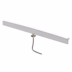 Poynting A-DASH-0001-01, 4 dBi, 698 - 2700 MHz, Antenne omni-directionnelle, 1 m, RG-174, Blanc