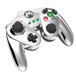 PDP Metal Mario Métallique Manette de jeu Nintendo Wii U, Wii