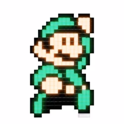 PDP Pixel Pals Luigi - #4, Figurine à collectionner, Jeu vidéo, Batteries requises