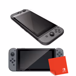 PDP 500-067-EU, Protecteur d'écran, Nintendo Switch, Résistant aux chocs, Résistant aux rayures, Protection d'écran transpare ...