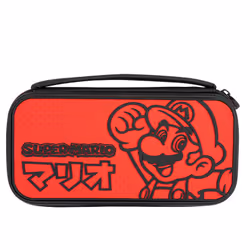 PDP 500-051-EU, Housse, Nintendo, Noir, Rouge, Nintendo Switch, Fermeture éclair