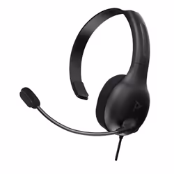 PDP LVL30, Avec fil, Jouer, Casque, Noir, Gris