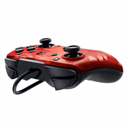 PDP Faceoff Deluxe+ Audio Camouflage, Rouge USB Manette de jeu Analogique/Numérique Nintendo Switch