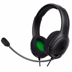 PDP Casque filaire AIRLITE: Noir Pour Xbox Series X|S, Xbox One, et Windows 10/11 PC, Avec fil, Jouer, Casque, Noir