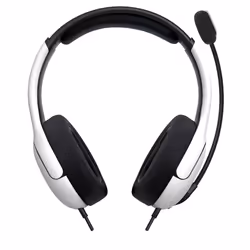 PDP Casque filaire AIRLITE: Frost White Pour PlayStation 5 et PlayStation 4