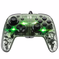PDP Afterglow Deluxe+, Manette de jeu, Nintendo Switch, Nintendo Switch OLED, Croix directionnelle, Bouton d'accueil, Analogi ...