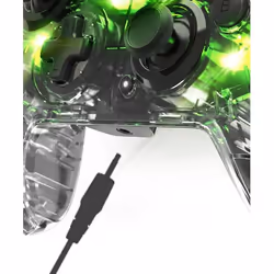 PDP Afterglow Deluxe+ Transparent USB Manette de jeu Analogique/Numérique Nintendo Switch, Nintendo Switch OLED - Vue supplémentaire 4