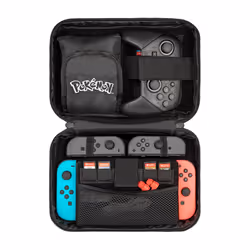 PDP Poké Ball Étui Nintendo Noir, Argent