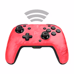 PDP Faceoff Deluxe Noir, Rose Bluetooth Joystick Analogique/Numérique Nintendo Switch