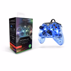 PDP Afterglow Noir, Bleu, Transparent USB Manette de jeu Analogique/Numérique Xbox One, Xbox Series S, Xbox Series X - Vue supplémentaire 10