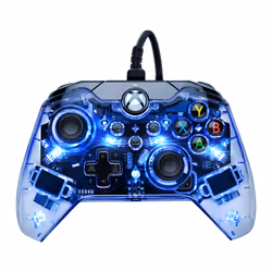 PDP Afterglow Noir, Bleu, Transparent USB Manette de jeu Analogique/Numérique Xbox One, Xbox Series S, Xbox Series X - Vue supplémentaire 5