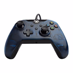 PDP 049-012-EU-BL accessoire de jeux vidéo Noir, Bleu USB Manette de jeu Analogique/Numérique Xbox, Xbox One
