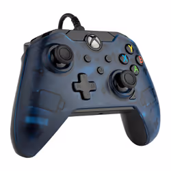 PDP 049-012-EU-BL accessoire de jeux vidéo Noir, Bleu USB Manette de jeu Analogique/Numérique Xbox, Xbox One