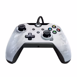 PDP 049-012-EU-CMWH, Manette de jeu, PC, Xbox, Xbox One, Xbox One S, Xbox One X, Croix directionnelle, Touche Partage, Analog ...