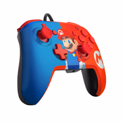 PDP REMATCH: Power Pose Mario Bleu, Rouge USB Manette de jeu Analogique/Numérique Nintendo Switch, Nintendo Switch OLED - Vue supplémentaire 4