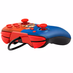 PDP REMATCH: Power Pose Mario Bleu, Rouge USB Manette de jeu Analogique/Numérique Nintendo Switch, Nintendo Switch OLED - Vue supplémentaire 6