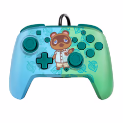 PDP REMATCH: Animal Crossing Tom Nook, Manette de jeu, Nintendo Switch, Nintendo Switch Lite, Nintendo Switch OLED, Croix dir ...
