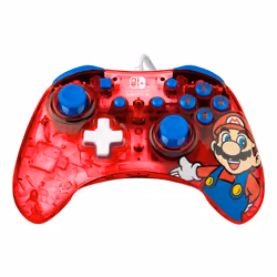 PDP Rock Candy: Mario Punch, Manette de jeu, Nintendo Switch, Nintendo Switch Lite, Nintendo Switch OLED, Croix directionnell ...