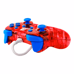 PDP Rock Candy: Mario Punch Rouge, Translucide USB Manette de jeu Analogique/Numérique Nintendo Switch, Nintendo Switch Lite, Nintendo Switch OLED - Vue supplémentaire 4