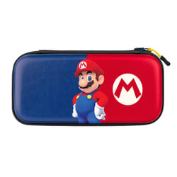 PDP Slim Deluxe: Power Pose Mario Boîtier robuste Nintendo Bleu, Rouge