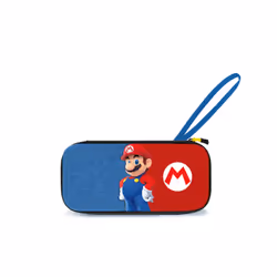 PDP Slim Deluxe: Power Pose Mario Boîtier robuste Nintendo Bleu, Rouge - Vue supplémentaire 16