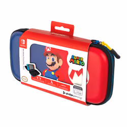 PDP Slim Deluxe: Power Pose Mario Boîtier robuste Nintendo Bleu, Rouge - Vue supplémentaire 6