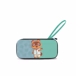 PDP Slim Deluxe: Animal Crossing Tom Nook Boîtier robuste Nintendo Bleu, Vert - Vue supplémentaire 11