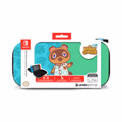 PDP Slim Deluxe: Animal Crossing Tom Nook Boîtier robuste Nintendo Bleu, Vert - Vue supplémentaire 13