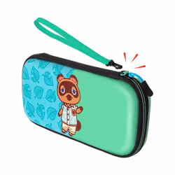 PDP Slim Deluxe: Animal Crossing Tom Nook Boîtier robuste Nintendo Bleu, Vert - Vue supplémentaire 15