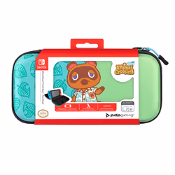 PDP Slim Deluxe: Animal Crossing Tom Nook Boîtier robuste Nintendo Bleu, Vert