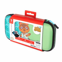 PDP Slim Deluxe: Animal Crossing Tom Nook Boîtier robuste Nintendo Bleu, Vert - Vue supplémentaire 5
