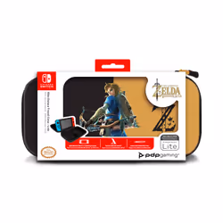 PDP Slim Deluxe: Hyrule Hero Link Boîtier robuste Nintendo Noir, Or - Vue supplémentaire 13