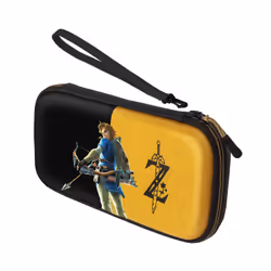 PDP Slim Deluxe: Hyrule Hero Link Boîtier robuste Nintendo Noir, Or - Vue supplémentaire 15