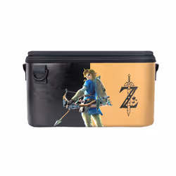 PDP Overnight: Hyrule Hero Link Boîtier robuste Nintendo Noir, Marron
