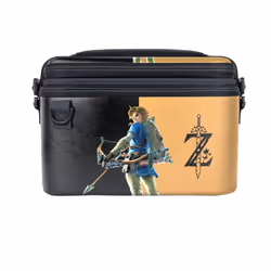 PDP Overnight: Hyrule Hero Link Boîtier robuste Nintendo Noir, Marron - Vue supplémentaire 4