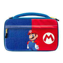 PDP Commuter: Power Pose Mario Boîtier robuste Nintendo Bleu, Rouge