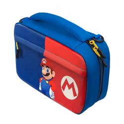 PDP Commuter: Power Pose Mario Boîtier robuste Nintendo Bleu, Rouge