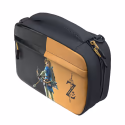 PDP Commuter: Hyrule Hero Link Boîtier robuste Nintendo Noir, Marron