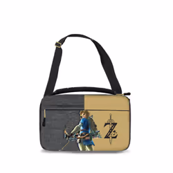 PDP Commuter: Hyrule Hero Link Boîtier robuste Nintendo Noir, Marron - Vue supplémentaire 7