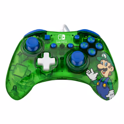 PDP Rock Candy: Luigi Lime, Manette de jeu, Nintendo Switch, Nintendo Switch Lite, Nintendo Switch OLED, Croix directionnelle ...