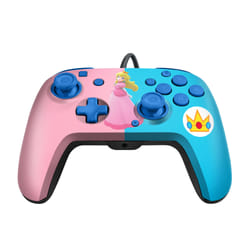 PDP Peach REMATCH Multicolore USB Manette de jeu Nintendo Switch, Nintendo Switch OLED