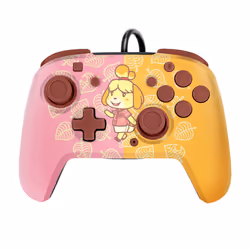PDP Isabelle REMATCH Multicolore USB Manette de jeu Nintendo Switch, Nintendo Switch OLED