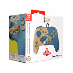 PDP Zelda REMATCH Multicolore USB Manette de jeu Nintendo Switch, Nintendo Switch OLED - Vue supplémentaire 6