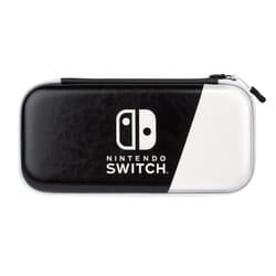 PDP Slim Deluxe: Black & White Boîtier robuste Nintendo Noir, Blanc