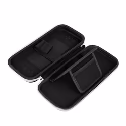 PDP Slim Deluxe: Black & White Boîtier robuste Nintendo Noir, Blanc
